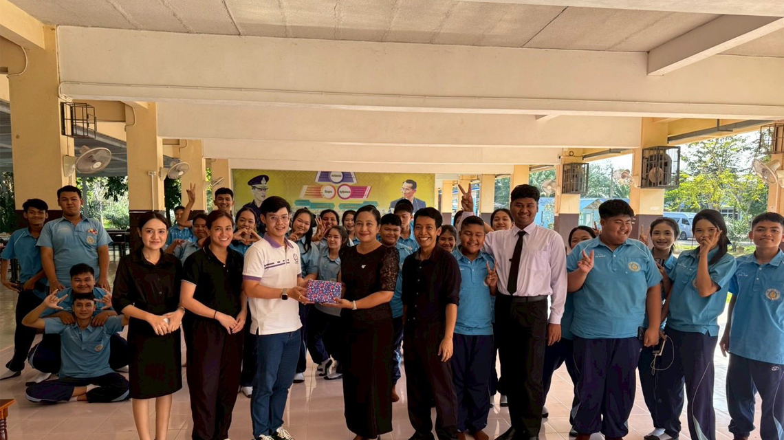 นายธีภพ เสือคำรณ  แนะแนวการศึกษาต่อสายอาชีพ ในระดับ ปวช. และ ปวส. ปีการศึกษา 2569